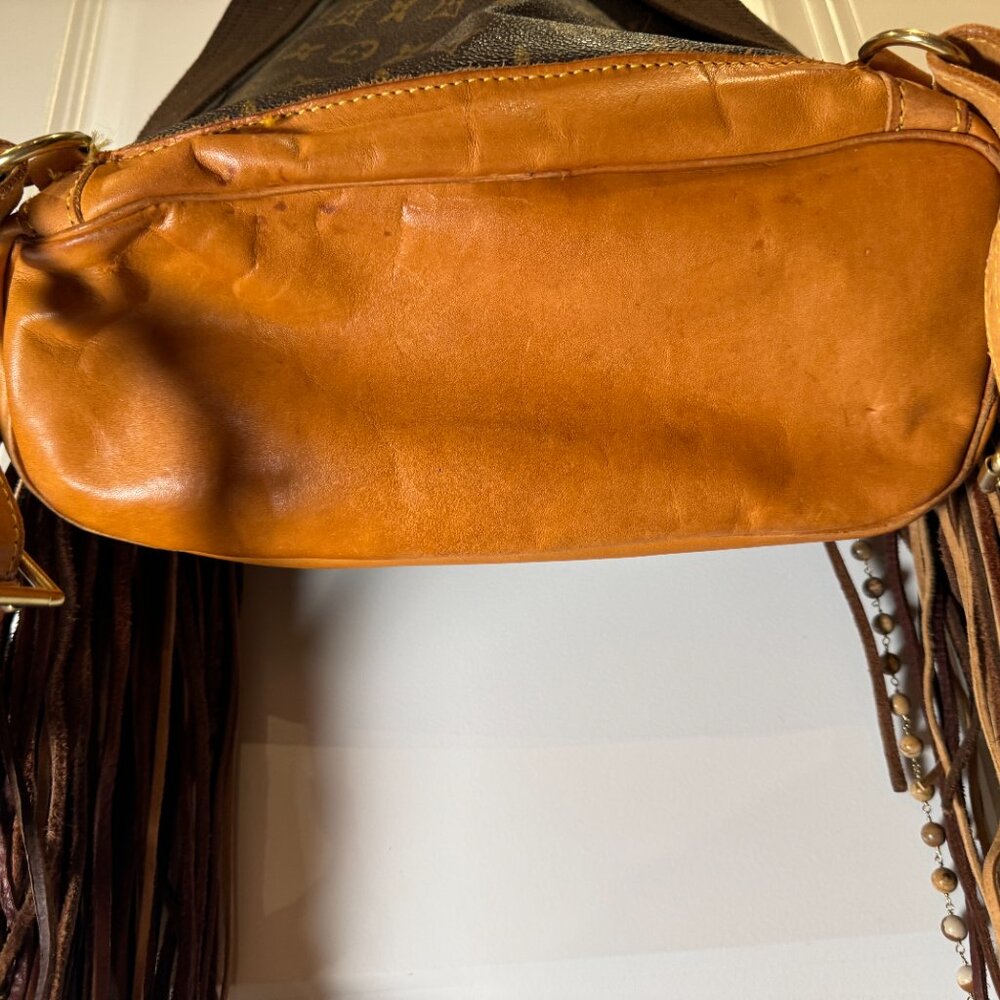 Vintage Boho Louis Vuitton Fringe Backpack - Picture 3 of 16